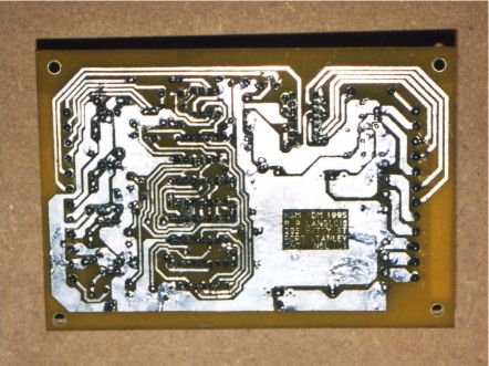 Langois EDM circuit board foil