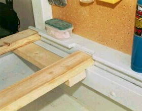 molding bench detail