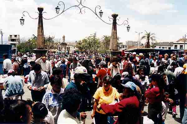 El Quinche market