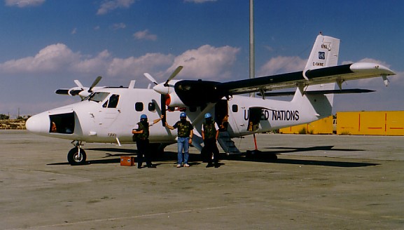 Twin Otter in Cyprus