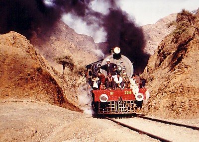 train in Khyber Pass